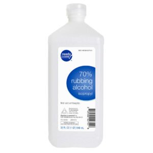 Ready In Case 70% Rubbing Alcohol Isopropyl, 32 fl oz, 6 ct