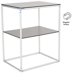 Replacement 31 x 39 Frame for EZMAG Trade Show Counter, Nylon Carrying Bag - Silver