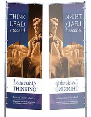 Replacement Flag for 17' Stand, Full Color Digital Printing, Single-Sided