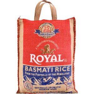 Royal Basmati Rice, 20 lbs