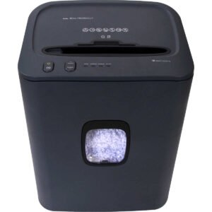 Royal Consumer Micro-Cut Paper Shredder, 18 Sheet, Black/Silver