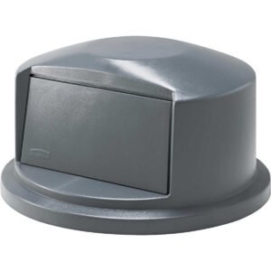 Rubbermaid Commercial Trash Can Lid for 32 Gallon Brute Can, Gray