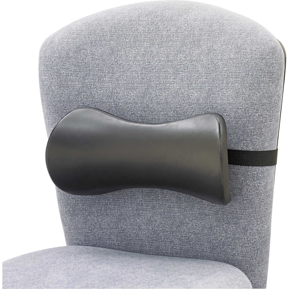 Safco Lumbar Support Memory Foam Backrest, Black (SAF7154BL)