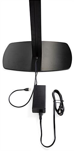 Samsung S10 Selfie Station, LED Light Ring, Adjustable Height, Floor Standing - Black - Image 9