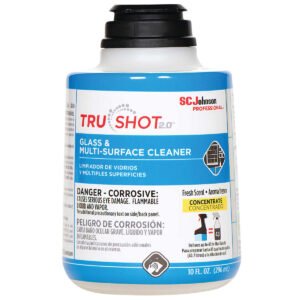SC Johnson Professional TruShot 2.0 Glass & Multi-Surface Cleaner, 10 fl oz, 4 ct