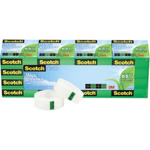 Scotch Magic Greener Tape, 3/4" x 900", 16 ct