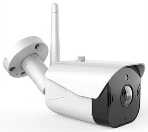 Security Camera, App Compatible, Wall-Mount, Indoor Only - White