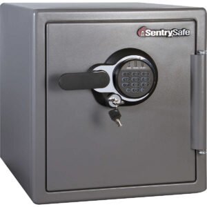 SentrySafe Electronic Digital Fire Safe, 1.23 cu ft, Gray