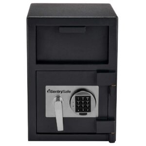 SentrySafe Large Digital Depository Safe, 0.94 cubic feet, Black