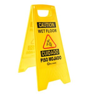 Simpli-Magic Caution Wet Floor Sign, Yellow, 3 ct