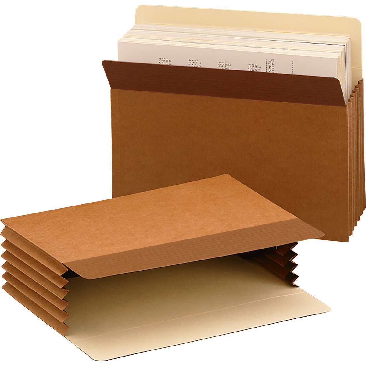Smead Easy Grip File Pocket, Straight Cut Tab, 5-1/4" Expansion, Letter, Redrope, 10 ct - Image 2
