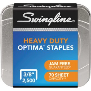 Swingline 3/8" High Capacity Staples, 2500 ct
