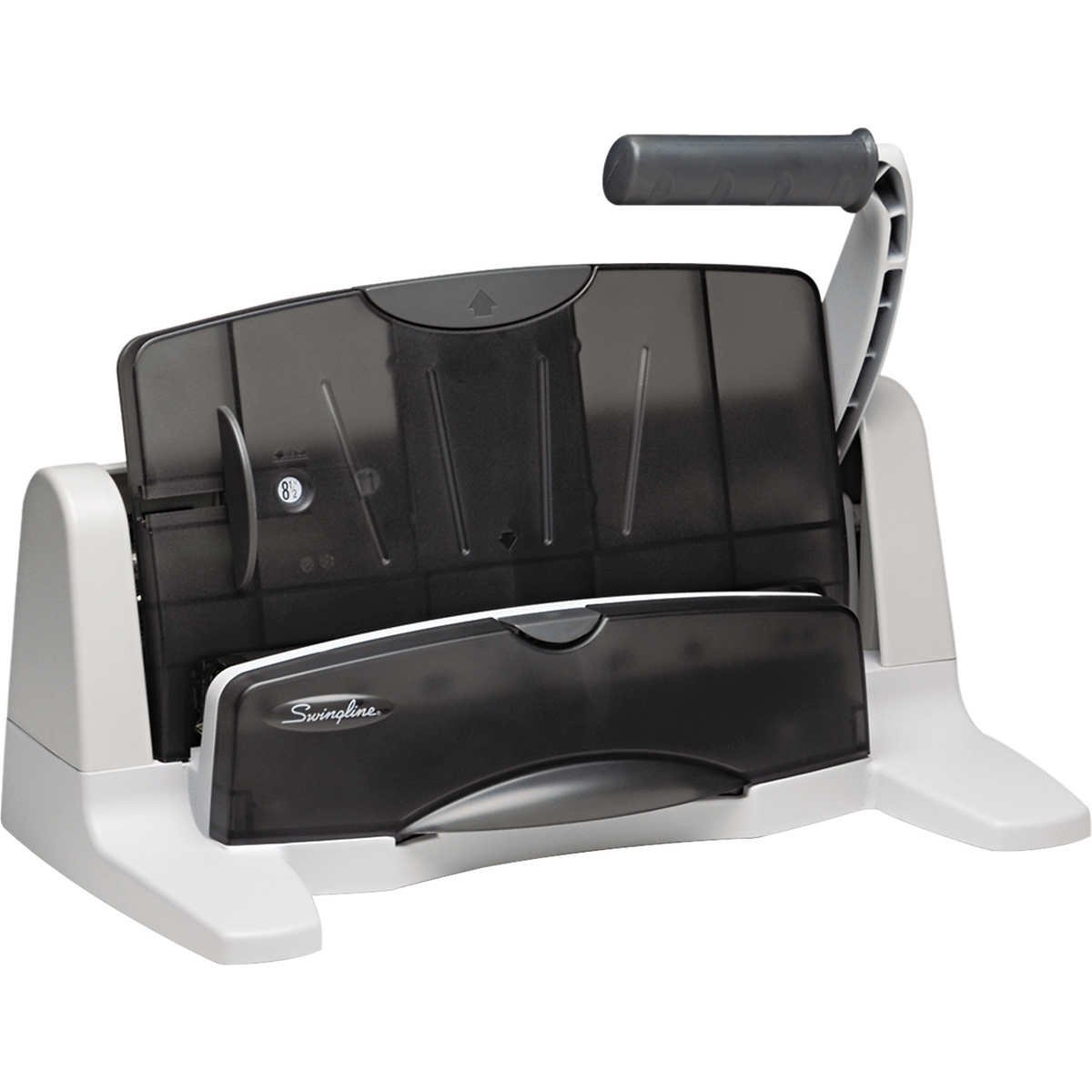 Swingline LightTouch Heavy Duty Adjustable Hole Punch, 40 Sheet Capacity, Black - Image 4