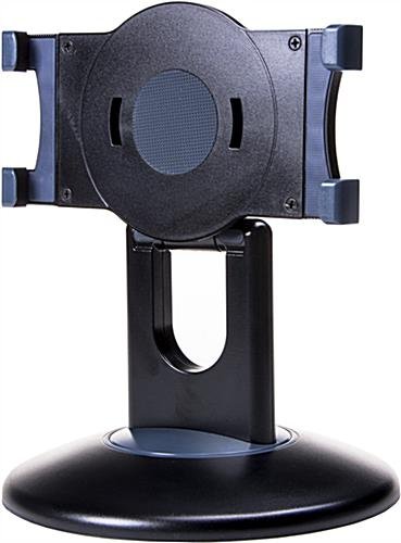 Tablet Countertop Stand w/ Tilting & Rotating Bracket - Black - Image 2