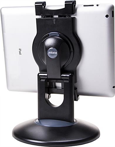 Tablet Countertop Stand w/ Tilting & Rotating Bracket - Black