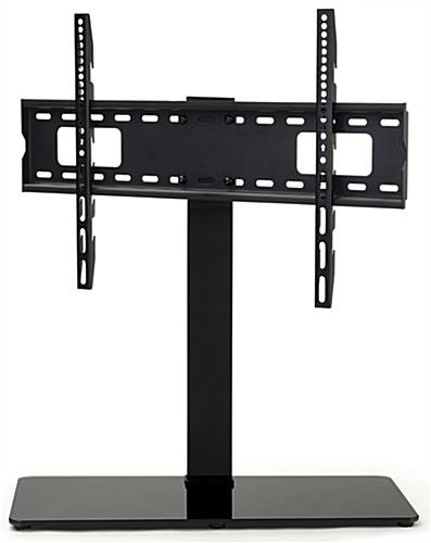 Tabletop TV Stand with Height Adjustable Settings, Fits 37"-70" Screens - Black - Image 4