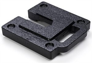 Tent Weight, 11 Pounds, Solid Steel - Black