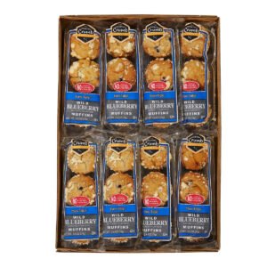 The Worthy Crumb Mini Muffins, Blueberry, 2.6 oz, 16 ct