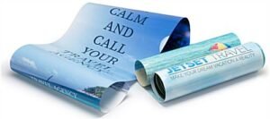 Totem Light Box Poster for TOT2366 Series with Two Custom Graphic Panels - Full Color