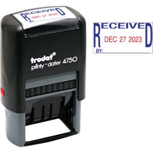 Trodat Economy Date Stamp, Self-Inking