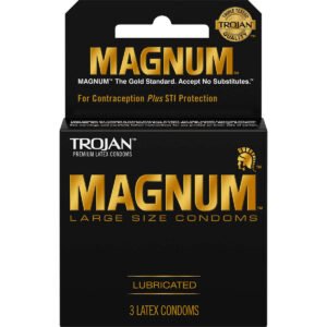 Trojan Magnum Large Size Condoms, 18 ct