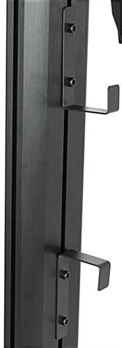 TV Stand w/ Locking Storage, Monitors 30 - 84", Power Outlets, Camera Mount – Black - Image 6