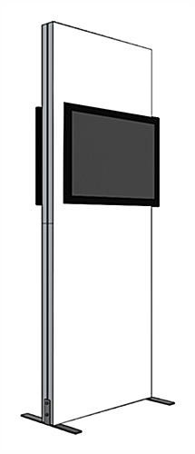 TV Stand with Custom Printed Graphics, Double Sided, 2 Mounts Fit 26 to 40" Monitors - Image 4