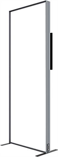TV Stand with Custom Printed Graphics, Single Sided, Fits 26 to 40" Monitors, Silver - Image 4