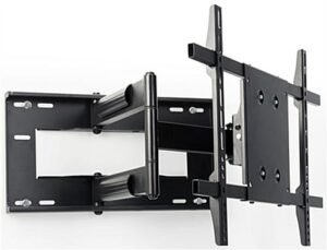 TV Wall Mount w/ Articulating Arm, Fits Monitors 32”-60”, Tilting & Rotating - Black