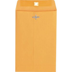 Universal #55 Clasp Envelope, 6" x 9", Brown Kraft, 100 ct