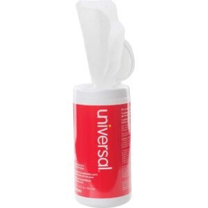 Universal Pre-Moistened Dry Erase Board Wipes, 50 Wipes