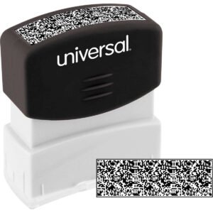 Universal Security Stamp, Pre-Inked, Black