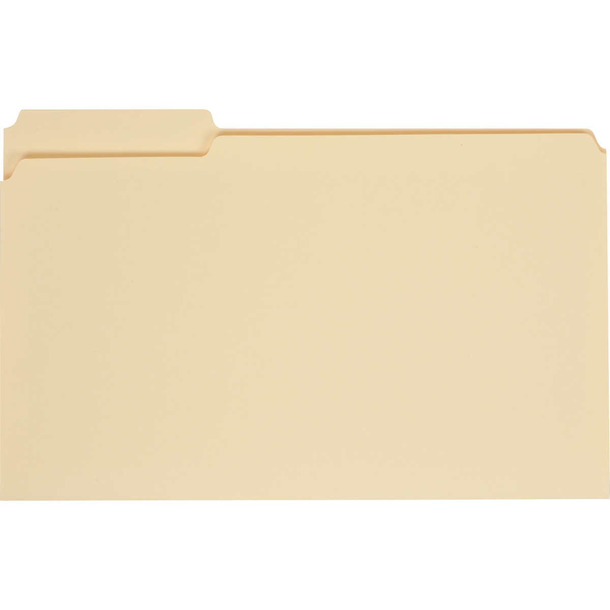 Universal Top Tab File Folder, Legal, 1/3 Cut, Manila, 100 ct ( UNV15113) - Image 2