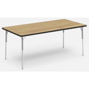 Virco | 4000 Series Activity Tables | Activity Table with Rectangular Top - 72"W x 36"D