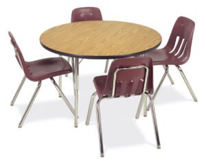 Virco | 4000 Series Activity Tables | Activity Table with Round Top - 48"