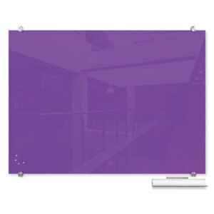 Visionary Hierarchy Magnetic Glass Dry Erase Board 1
