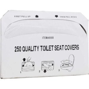 Vital International Solutions Toilet Seat Cover, 250 covers, 20 ct