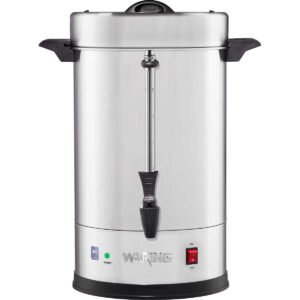 Waring Commercial Coffee Urn, Stainless Steel, 110 Cup