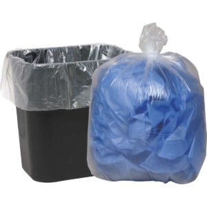 Webster Classic Trash Bags, Clear, 7-10 Gallon, 500 ct