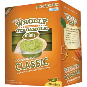 Wholly Guacamole Classic Guacamole Mini Cup, 2 oz, 20 ct