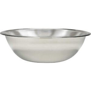 Winco 8 Quart Mixing Bowl, Standard Weight, Stainless Steel