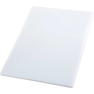 Winco Cutting Board, 12" x 18" x 1/2", White