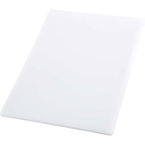 Winco Plastic Cutting Board, 15"W x 20"L, White