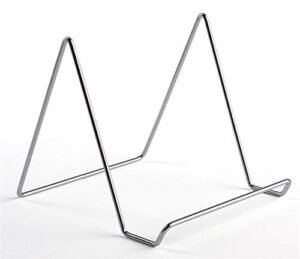 Wire Easel for Tabletop, 4 x 4 - Chrome