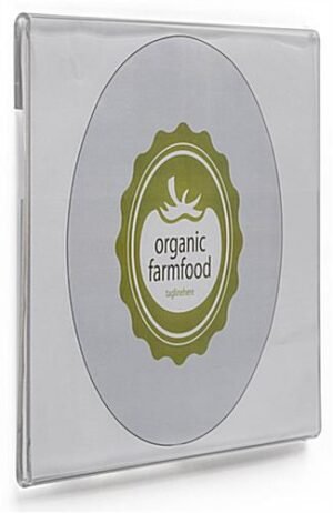 Workshop Series 11 x 8.5 Acrylic Sign Holder for Wall, Side Insert - Clear