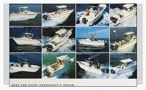 Workshop Series 17 x 11 Acrylic Sign Frame for Ceiling Hanging - Clear