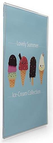 Workshop Series 18 x 24 Acrylic Poster Frame for Wall, Side Insert - Clear