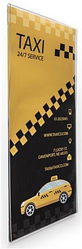 Workshop Series 20 x 30 Acrylic Poster Frame for Wall, Side Insert - Clear