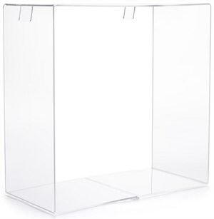 Workshop Series Acrylic Cube for Gridwall, 13.5 x 13.5 Display Space - Clear