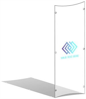Workshop Series Replacement Panel for CVWD Lecterns, Custom UV Graphics - Clear